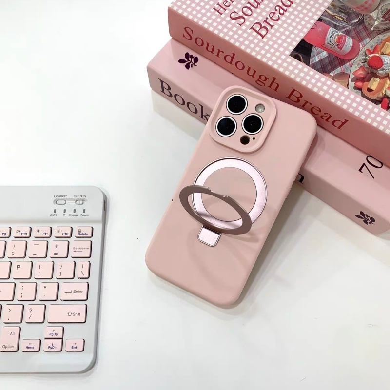 iphone17/17pro シリコン ケース iphone17promax ケース スタンド付き MagSafe 対応 ケース iphone16pro/16promax ケース 衝撃 に 強い スマホケース 指紋防止 マット加工 iphone16/15/14 ケース 柔らかい - 画像 (19)