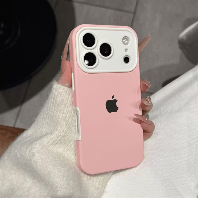 iphone17/17pro ケース バイカラー iphone17promax/16pro ケース シリコン iphone16/15 ケース 衝撃 に 強い かわいい iphone15pro/14pro ケース 女子 人気 iphone ケース 個性的