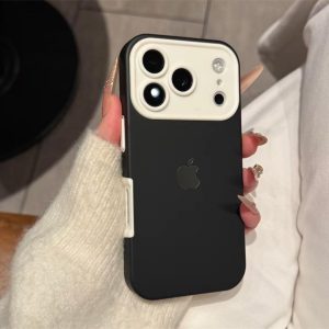 Alternative view of iphone17/17pro ケース バイカラー iphone17promax/16pro ケース シリコン iphone16/15 ケース 衝撃 に 強い かわいい iphone15pro/14pro ケース 女子 人気 iphone ケース 個性的