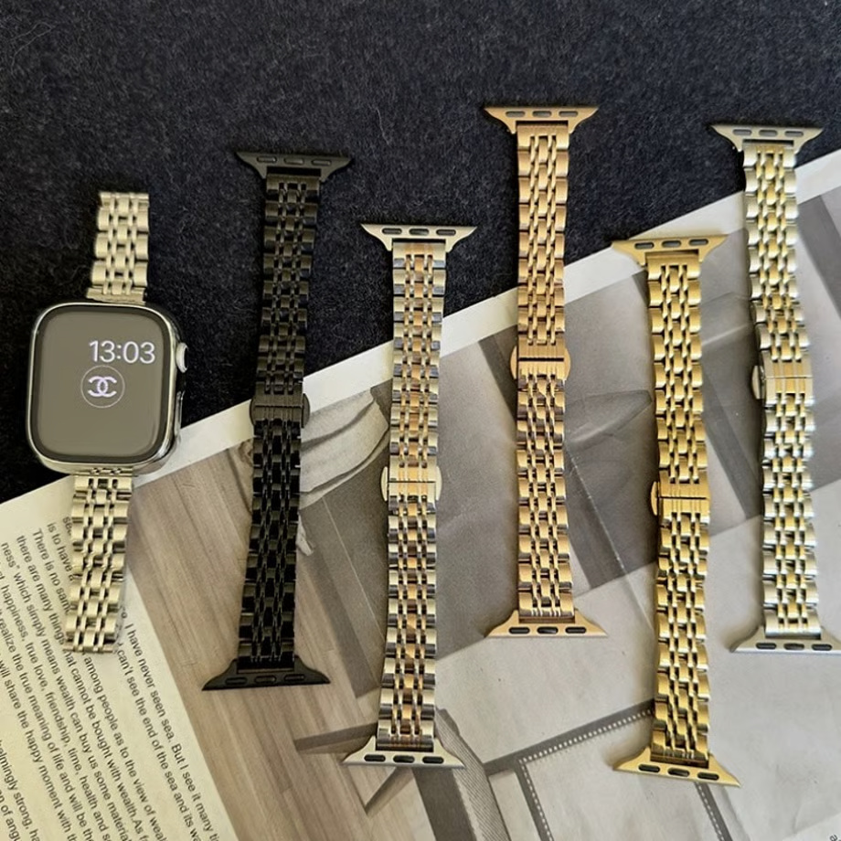 「カバー付き」アップルウォッチ バンド ステンレス アップル ウォッチ バンド 細め apple watch ステンレス バンド 高級 apple watch メタル バンド 高級 アップル ウォッチ バンド 女性 おしゃれ - 画像 (16)