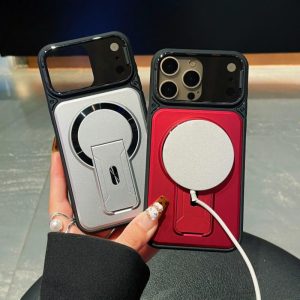 Alternative view of iphone17ケース magsafe 対応 iphone air/17pro ケース スタンド 付き iphone16/16pro ケース カメラ まで 保護 iphone16plus/15plus ケース 耐 衝撃 おすすめ iphone14/13/12 ケース メンズ 人気
