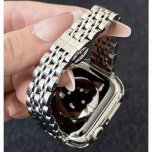 Alternative view of 「カバー付き」アップルウォッチ バンド ステンレス アップル ウォッチ バンド 細め apple watch ステンレス バンド 高級 apple watch メタル バンド 高級 アップル ウォッチ バンド 女性 おしゃれ